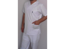 Beyaz Zarf Yaka Doktor Forması